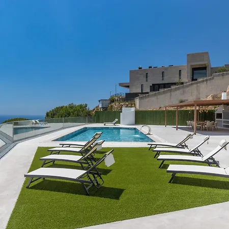 Aurea, Pool, Jacuzi And Panoramic View Villa Lloret de Mar